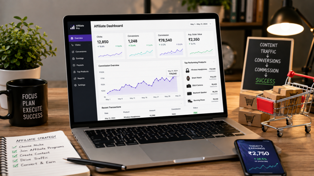 Affiliate marketing se paise kaise kamaye